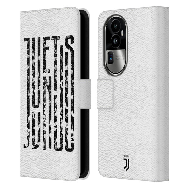 Juventus Football Club Graphic Logo  Fans Leather Book Wallet Case Cover For OPPO Reno10 Pro+