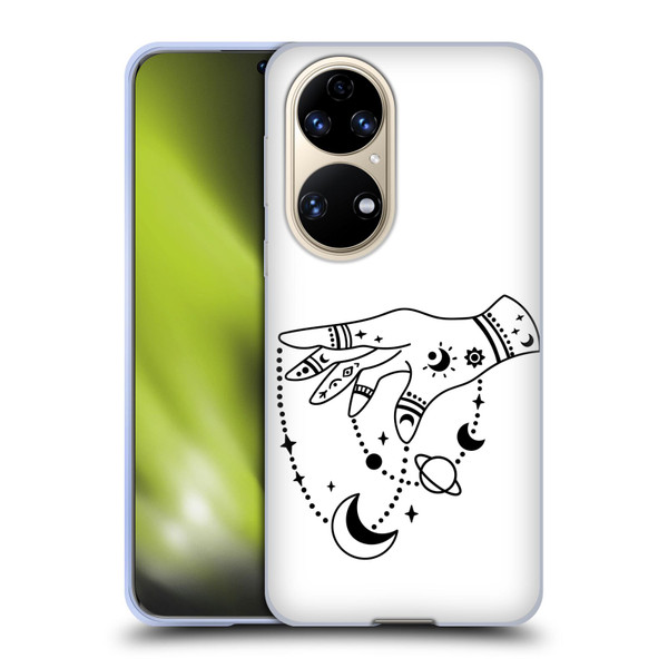 Haroulita Celestial Tattoo Puppet Universe Soft Gel Case for Huawei P50