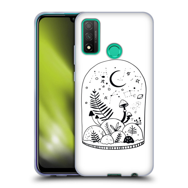 Haroulita Celestial Tattoo Terrarium Soft Gel Case for Huawei P Smart (2020)