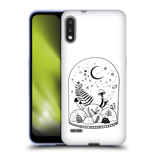 Haroulita Celestial Tattoo Terrarium Soft Gel Case for LG K22