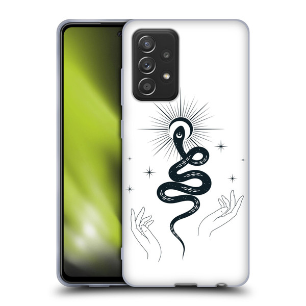 Haroulita Celestial Tattoo Snake Soft Gel Case for Samsung Galaxy A52 / A52s / 5G (2021)