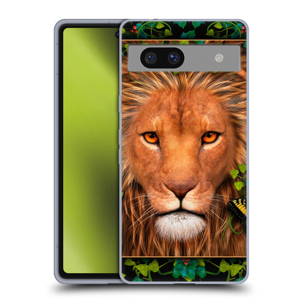 Laurie Prindle Lion Return Of The King Soft Gel Case for Google Pixel 7a