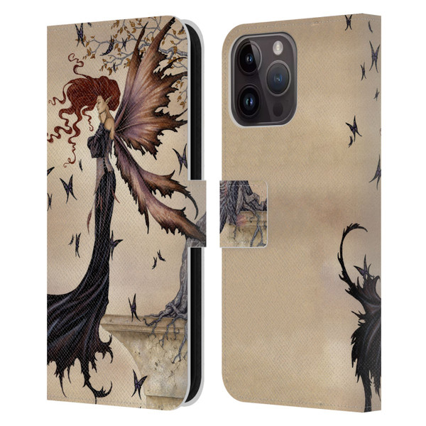 Amy Brown Folklore Mystique Leather Book Wallet Case Cover For Apple iPhone 15 Pro Max