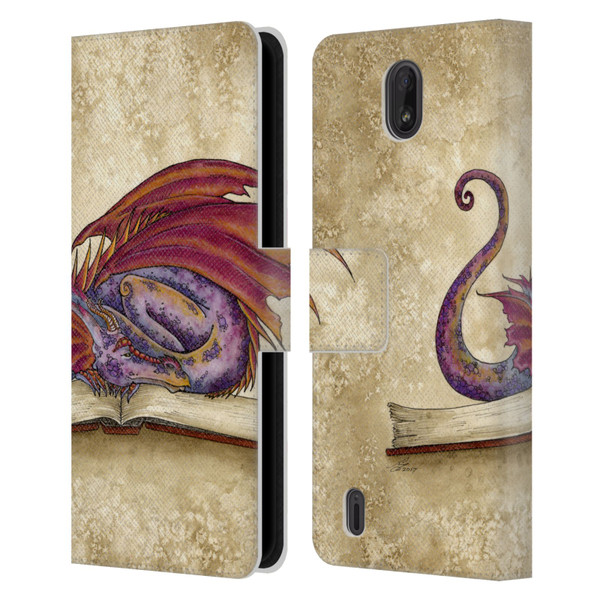 Amy Brown Folklore Bookworm 2 Leather Book Wallet Case Cover For Nokia C01 Plus/C1 2nd Edition