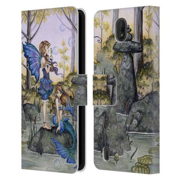 Amy Brown Folklore Cousins Leather Book Wallet Case Cover For Nokia C01 Plus/C1 2nd Edition