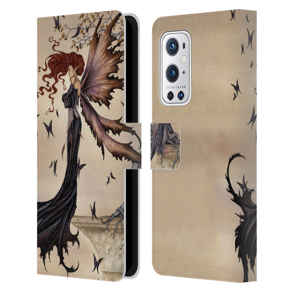 Amy Brown Folklore Mystique Leather Book Wallet Case Cover For OnePlus 9 Pro