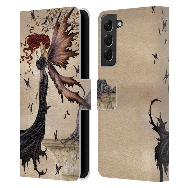 Amy Brown Folklore Mystique Leather Book Wallet Case Cover For Samsung Galaxy S22+ 5G