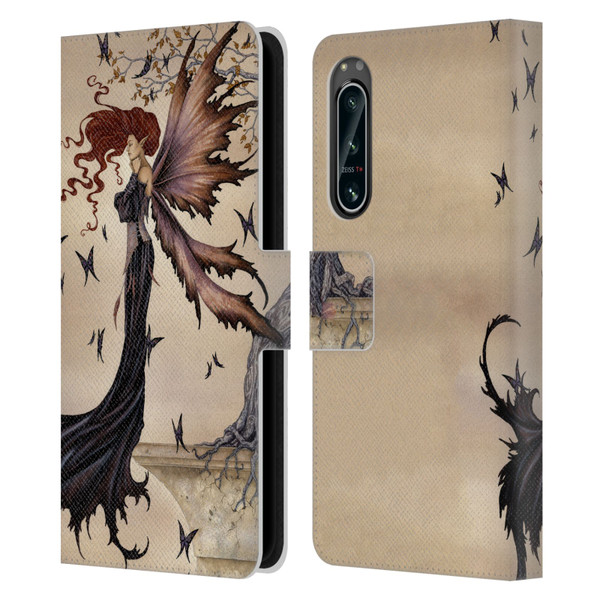 Amy Brown Folklore Mystique Leather Book Wallet Case Cover For Sony Xperia 5 IV