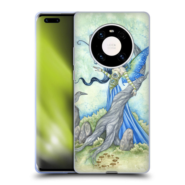 Amy Brown Elemental Fairies Night Fairy Soft Gel Case for Huawei Mate 40 Pro 5G