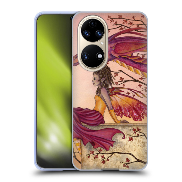 Amy Brown Elemental Fairies Greeting The Dawn Soft Gel Case for Huawei P50