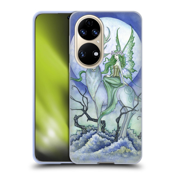 Amy Brown Elemental Fairies Midnight Fairy Soft Gel Case for Huawei P50