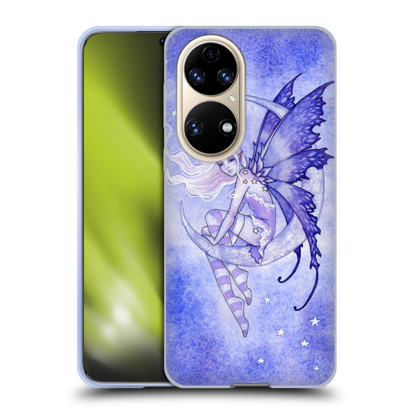 Amy Brown Elemental Fairies Moon Fairy Soft Gel Case for Huawei P50