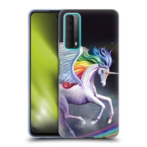 Rose Khan Unicorns Rainbow Dancer Soft Gel Case for Huawei P Smart (2021)