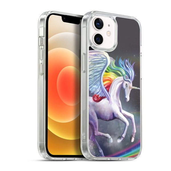 Rose Khan Unicorns Rainbow Dancer Soft Gel Case for Apple iPhone 12 / iPhone 12 Pro & MagSafe