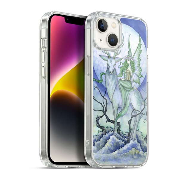 Amy Brown Elemental Series Midnight Fairy Soft Gel Case for Apple iPhone 14 Plus & MagSafe