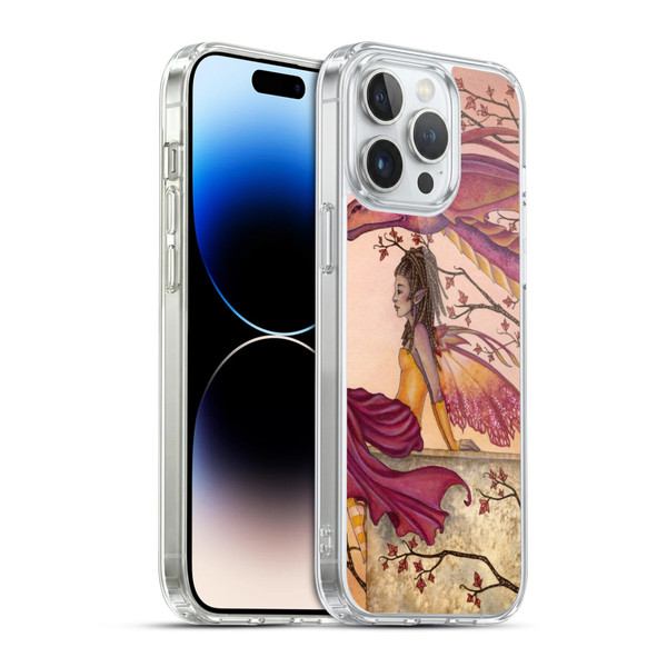 Amy Brown Elemental Series Greeting The Dawn Soft Gel Case for Apple iPhone 14 Pro Max & MagSafe