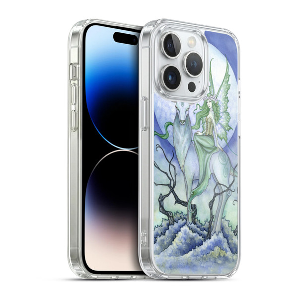 Amy Brown Elemental Series Midnight Fairy Soft Gel Case for Apple iPhone 14 Pro & MagSafe
