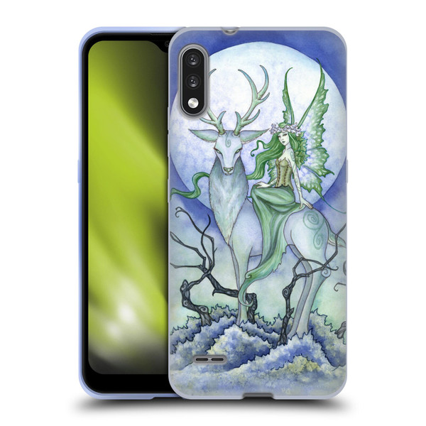 Amy Brown Elemental Fairies Midnight Fairy Soft Gel Case for LG K22