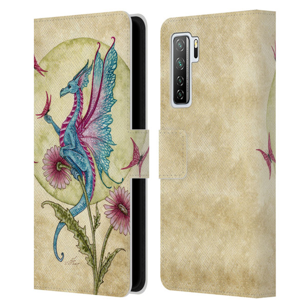 Amy Brown Mythical Butterfly Daydream Leather Book Wallet Case Cover For Huawei Nova 7 SE/P40 Lite 5G