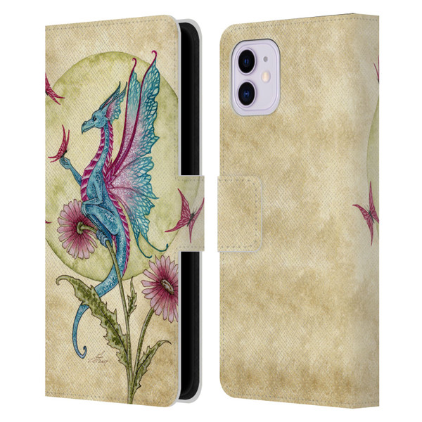 Amy Brown Mythical Butterfly Daydream Leather Book Wallet Case Cover For Apple iPhone 11