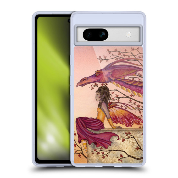 Amy Brown Elemental Fairies Greeting The Dawn Soft Gel Case for Google Pixel 7a