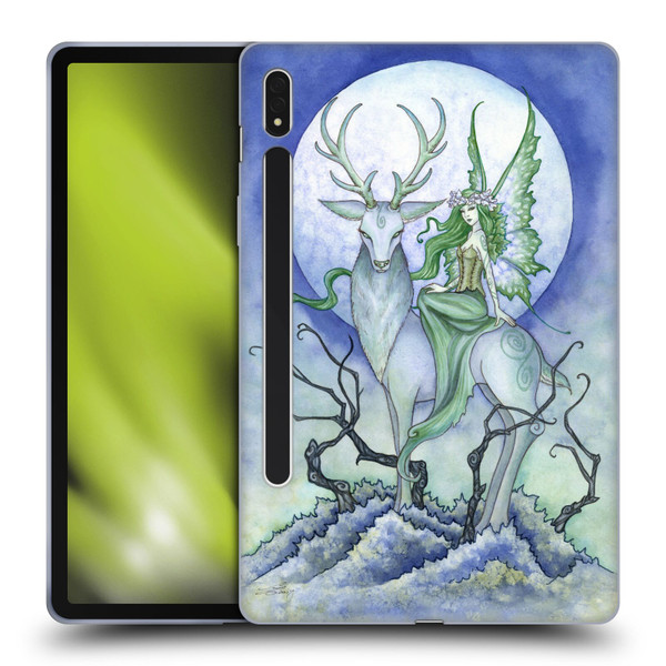 Amy Brown Elemental Fairies Midnight Fairy Soft Gel Case for Samsung Galaxy Tab S8