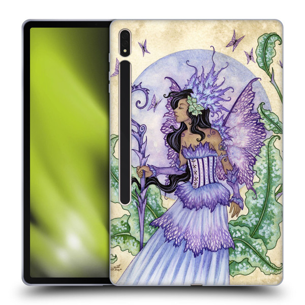 Amy Brown Elemental Fairies Spring Fairy Soft Gel Case for Samsung Galaxy Tab S8 Plus