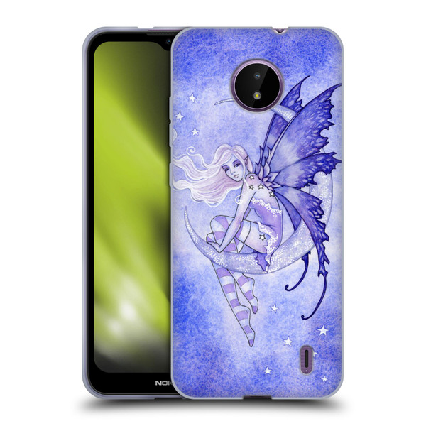 Amy Brown Elemental Fairies Moon Fairy Soft Gel Case for Nokia C10 / C20