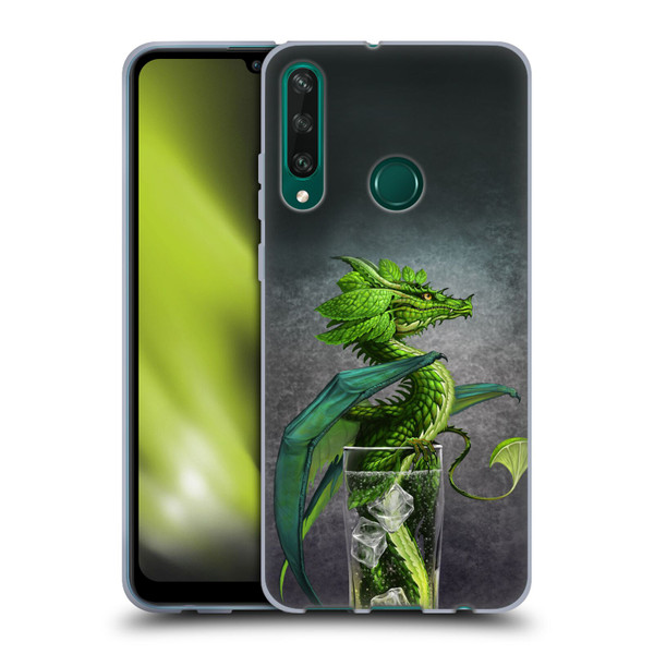 Stanley Morrison Dragons Green Mojito Drink Soft Gel Case for Huawei Y6p