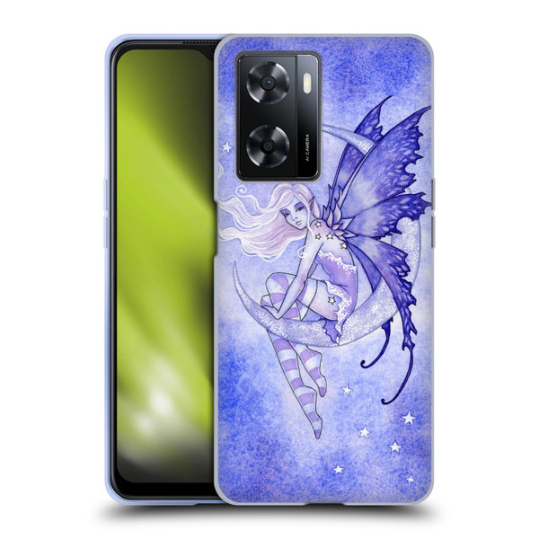 Amy Brown Elemental Fairies Moon Fairy Soft Gel Case for OPPO A57s