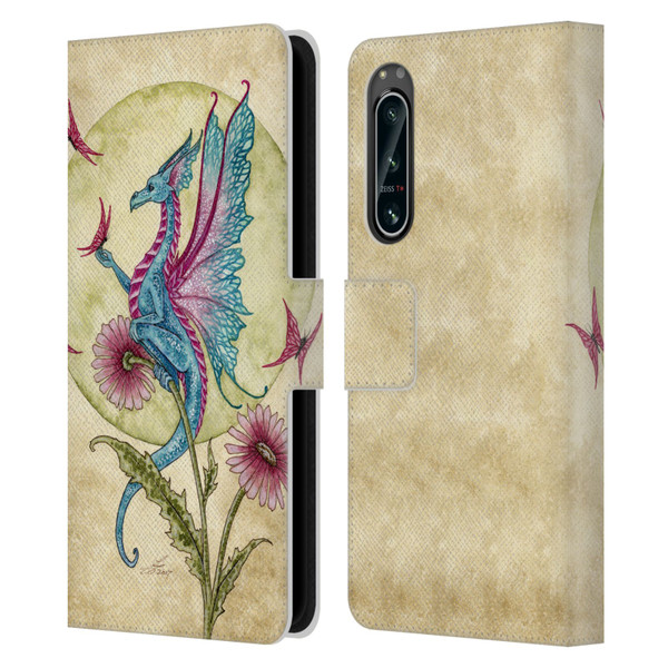 Amy Brown Mythical Butterfly Daydream Leather Book Wallet Case Cover For Sony Xperia 5 IV