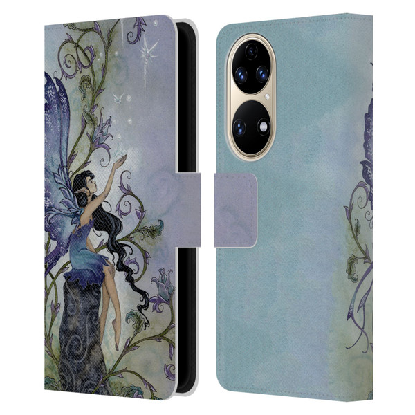 Amy Brown Pixies Creation Leather Book Wallet Case Cover For Huawei P50