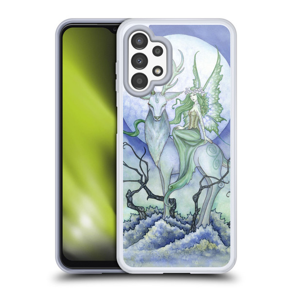Amy Brown Elemental Fairies Midnight Fairy Soft Gel Case for Samsung Galaxy A13 (2022)