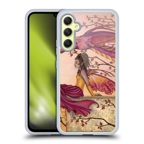 Amy Brown Elemental Fairies Greeting The Dawn Soft Gel Case for Samsung Galaxy A34 5G