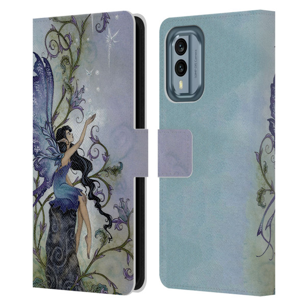 Amy Brown Pixies Creation Leather Book Wallet Case Cover For Nokia X30
