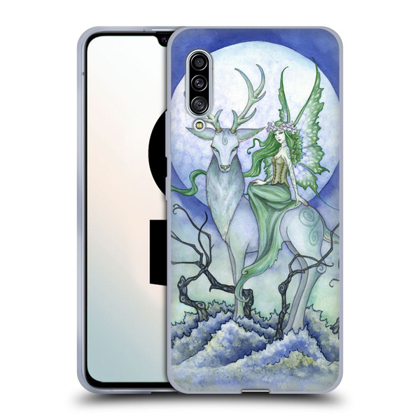 Amy Brown Elemental Fairies Midnight Fairy Soft Gel Case for Samsung Galaxy A90 5G (2019)