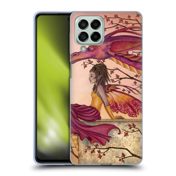 Amy Brown Elemental Fairies Greeting The Dawn Soft Gel Case for Samsung Galaxy M53 (2022)