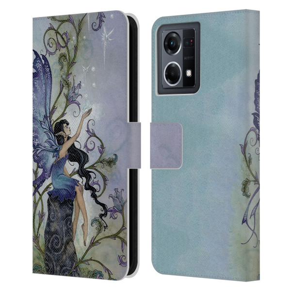 Amy Brown Pixies Creation Leather Book Wallet Case Cover For OPPO Reno8 4G