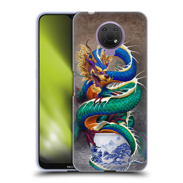 Stanley Morrison Dragons Asian Sake Drink Soft Gel Case for Nokia G10