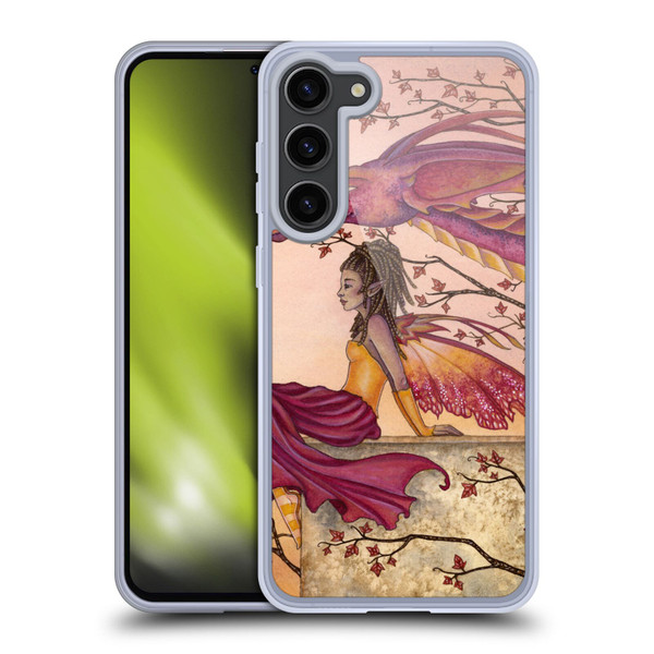 Amy Brown Elemental Fairies Greeting The Dawn Soft Gel Case for Samsung Galaxy S23+ 5G