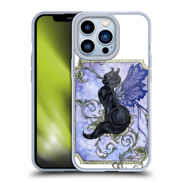 Amy Brown Folklore Fairy Cat Soft Gel Case for Apple iPhone 13 Pro