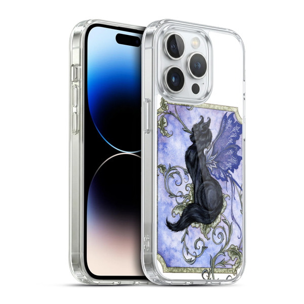 Amy Brown Folklore Fairy Cat Soft Gel Case for Apple iPhone 13 Pro & MagSafe