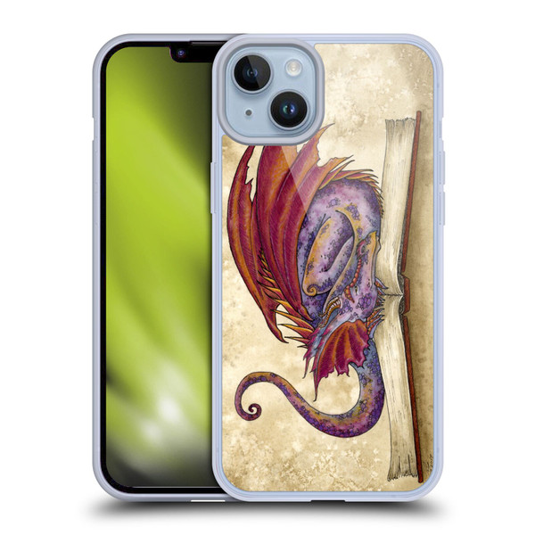 Amy Brown Folklore Bookworm 2 Soft Gel Case for Apple iPhone 14 Plus