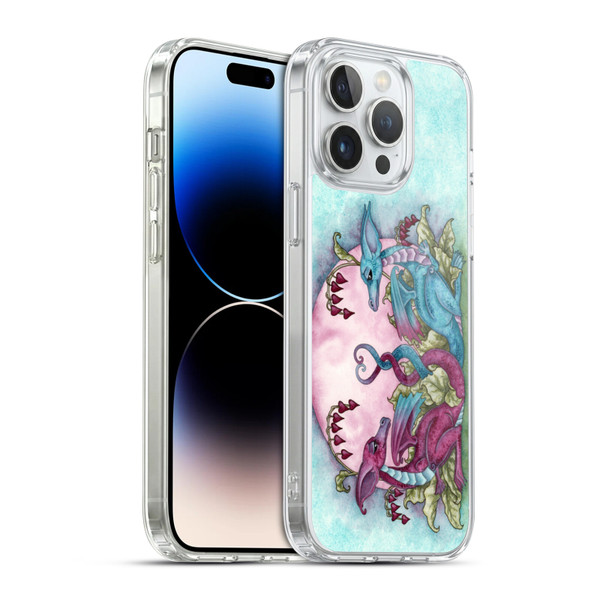Amy Brown Folklore Love Dragons Soft Gel Case for Apple iPhone 14 Pro Max & MagSafe