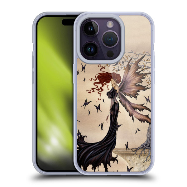 Amy Brown Folklore Butterfly Fairy Soft Gel Case for Apple iPhone 14 Pro