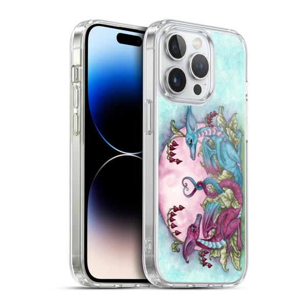 Amy Brown Folklore Love Dragons Soft Gel Case for Apple iPhone 14 Pro & MagSafe