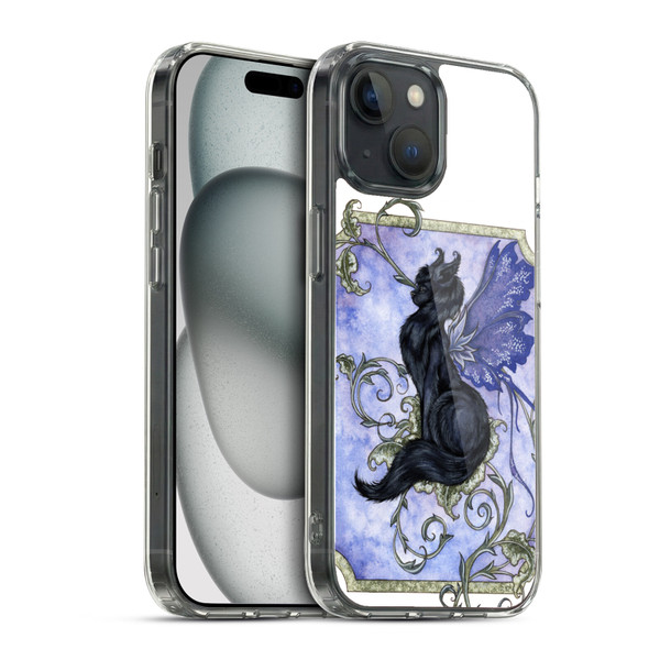 Amy Brown Folklore Fairy Cat Soft Gel Case for Apple iPhone 15 & MagSafe