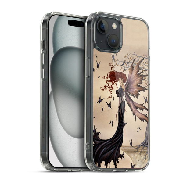 Amy Brown Folklore Butterfly Fairy Soft Gel Case for Apple iPhone 15 Plus & MagSafe