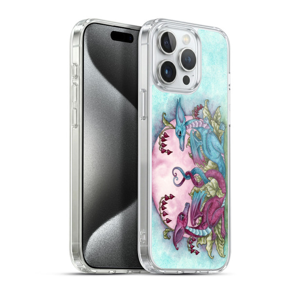 Amy Brown Folklore Love Dragons Soft Gel Case for Apple iPhone 15 Pro Max & MagSafe