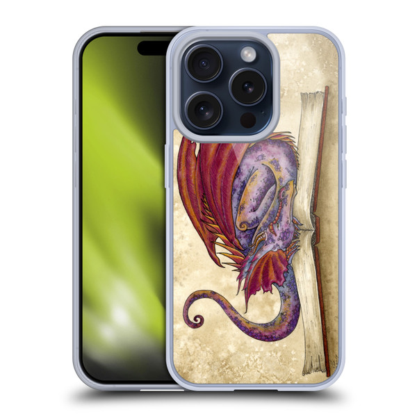 Amy Brown Folklore Bookworm 2 Soft Gel Case for Apple iPhone 15 Pro